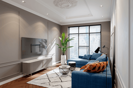 Vogel's TVM 5405 Vaste meuble TV 32 -77 pouces platinegrijs