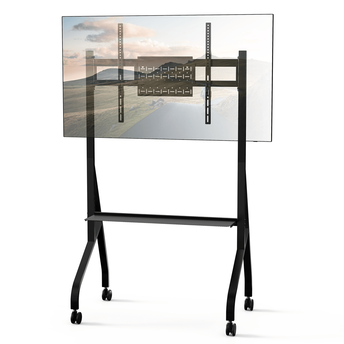XTRARM Aura XTR-FS5150 – Support TV sur pied mobile 42"-110" Noir