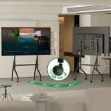 XTRARM Aura XTR-FS5150 – Support TV sur pied mobile 42"-110" Noir